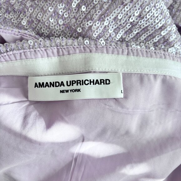 Amanda Uprichard Brinley Sequin Cutout Mini Dress - Picture 9 of 9